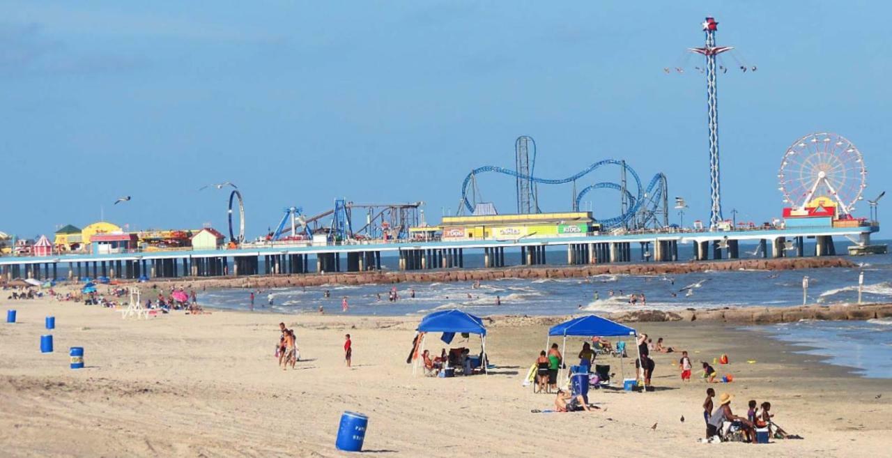 Family Friendly Coastal Condo Galveston Eksteriør billede